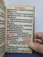 Load image into Gallery viewer, Extraict de Plusieurs Sainctz Docteurs; Bound With; Horae, Use of Rome, 1584/Circa 1520. Sammelband including a Book of Hours