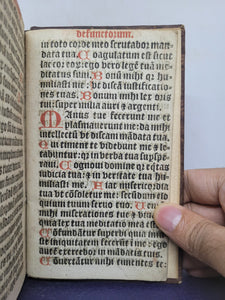 Extraict de Plusieurs Sainctz Docteurs; Bound With; Horae, Use of Rome, 1584/Circa 1520. Sammelband including a Book of Hours