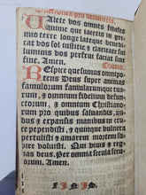 Load image into Gallery viewer, Extraict de Plusieurs Sainctz Docteurs; Bound With; Horae, Use of Rome, 1584/Circa 1520. Sammelband including a Book of Hours