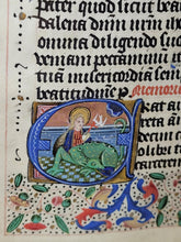 Load image into Gallery viewer, Book of Hours. Use of Rome, Circa 1470-1480. Illuminated Manuscript on Parchment from Belgium. Flemish Artist, potentially that of the Zouche Hours.