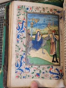 Book of Hours. Use of Rome, Circa 1470-1480. Illuminated Manuscript on Parchment from Belgium. Flemish Artist, potentially that of the Zouche Hours.