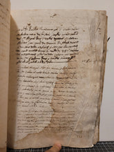 Load image into Gallery viewer, Manuscript of Delivery Notes for Mag.h Miguel Reus and Valles de Sollerich, 1682