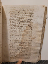 Load image into Gallery viewer, Manuscript of Delivery Notes for Mag.h Miguel Reus and Valles de Sollerich, 1682