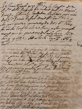 Load image into Gallery viewer, Manuscript of Delivery Notes for Mag.h Miguel Reus and Valles de Sollerich, 1682