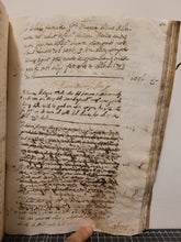 Load image into Gallery viewer, Manuscript of Delivery Notes for Mag.h Miguel Reus and Valles de Sollerich, 1682