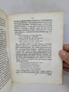 Petri Francii Epistola tertia ad C. Valerium Accinctum, vero nomine Jacobum Perizonium, 1696