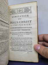 Load image into Gallery viewer, ***RESERVED*** Imitation de Jesus-Christ: Traduction nouvelle sur l&#39;édition latine de 1758. Revue sur huit manuscrits, par M. l&#39;abbé Valart, de l&#39;académie d&#39;Amiens, 1759