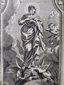 Officium Beatae Mariae Virginis. S. Pii V Pontificis Maximi jussu editum, et Urbani VIII auctoritate recognitum, 1761. Book of Hours