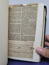 Load image into Gallery viewer, The New Testament of our Lord and Saviour Jesus Christ. Extra Illustrated With 109 Engraved Plates Bound In; Bound with; The Book of Common Prayer; Bound With; The Whole Book of Psalms Collected into English Metre, 1636/1639