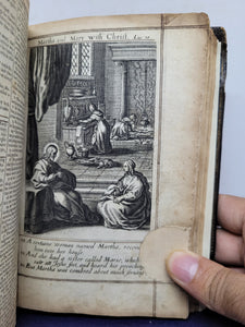 The New Testament of our Lord and Saviour Jesus Christ. Extra Illustrated With 109 Engraved Plates Bound In; Bound with; The Book of Common Prayer; Bound With; The Whole Book of Psalms Collected into English Metre, 1636/1639