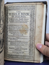 Load image into Gallery viewer, The New Testament of our Lord and Saviour Jesus Christ. Extra Illustrated With 109 Engraved Plates Bound In; Bound with; The Book of Common Prayer; Bound With; The Whole Book of Psalms Collected into English Metre, 1636/1639