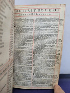The Holy Bible Containing the Old Testament and The New; Bound With; The Book of Common Prayer; Bound With; The Apocrypha; Bound With; The Whole Book of Psalms: Collected into English Metre, 1660/1671/1660/1676