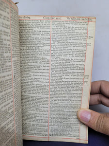 The Holy Bible Containing the Old Testament and The New; Bound With; The Book of Common Prayer; Bound With; The Apocrypha; Bound With; The Whole Book of Psalms: Collected into English Metre, 1660/1671/1660/1676