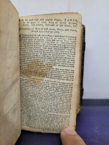 The Holy Bible Containing the Old Testament and The New: Newly Translated Out of The Original Tongues: and with the former Translations diligently Compared and Revised by his Majesties Special Command, 1676