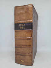 Load image into Gallery viewer, The Holy Bible, Containing the Old and New Testaments, Together with the Apocrypha, 1802. Second Worcester Edition. Rebacked