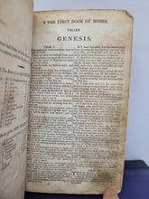 Load image into Gallery viewer, The Holy Bible, containing the Old and New Testaments: translated out of the original tongues: and with the former translations diligently compared and revised, 1826