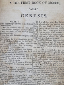 The Holy Bible, containing the Old and New Testaments: translated out of the original tongues: and with the former translations diligently compared and revised, 1826