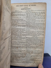 Load image into Gallery viewer, The Holy Bible, Containing the Old and New Testaments: Translated out of the Original Tongues, and with the Former Translations Diligently Compared and Revised, 1828