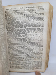 Title: The Holy Bible, Containing the Old and New Testaments: Translated out of the Original Tongues: and with the Former Translations Diligently Compared and Revised, 1828. Rebound