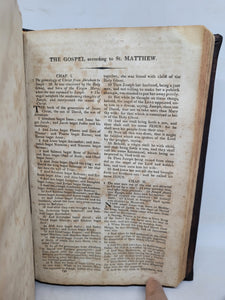 The Holy Bible, Containing the Old and New Testaments: Translated out of the Original Tongues: and with the Former Translations Diligently Compared and Revised, 1829