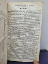 Load image into Gallery viewer, The Holy Bible, Containing the Old and New Testaments: Translated out of the Original Tongues: and with the Former Translations Diligently Compared and Revised, 1830