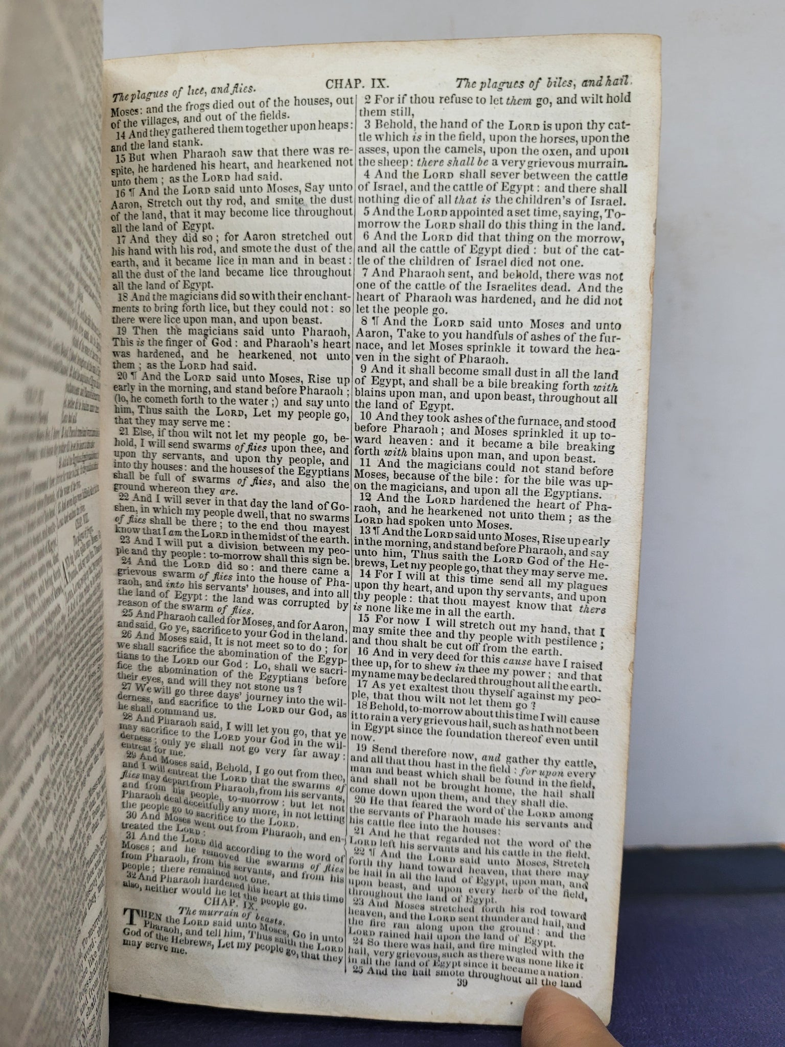 The illuminated Bible : containing the Old and New Testaments, translated  out the original tongues, and with the former translations diligently  compared abnd revised, with marginal readings, references, and  chronological dates; also