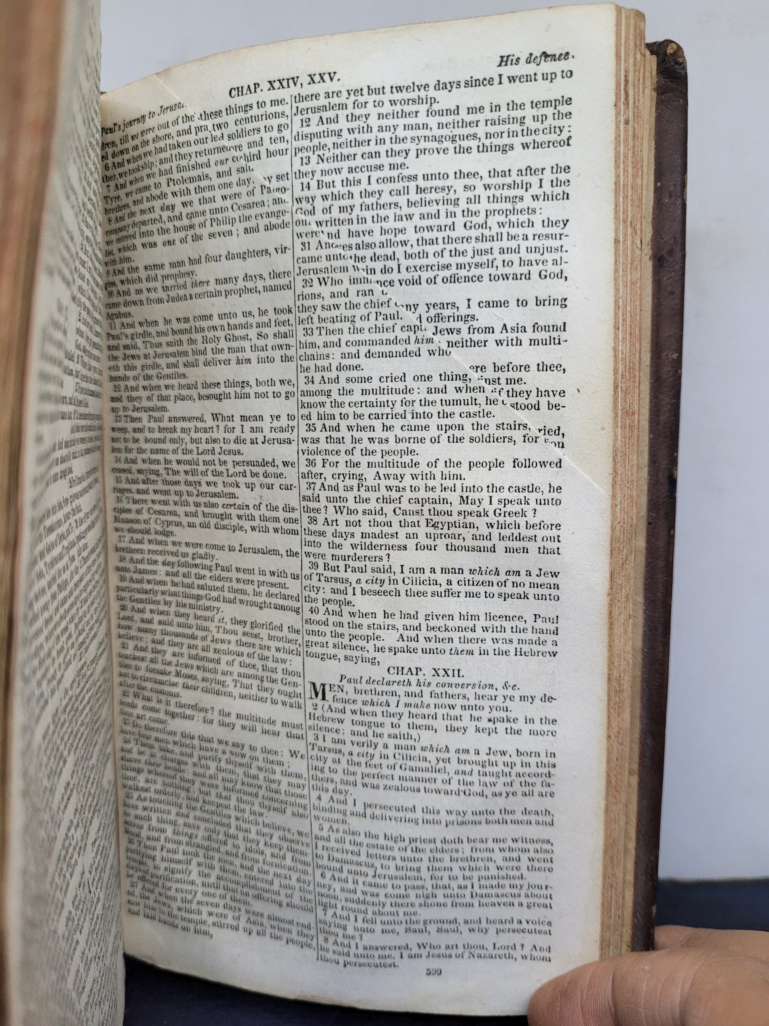 The illuminated Bible : containing the Old and New Testaments, translated  out the original tongues, and with the former translations diligently  compared abnd revised, with marginal readings, references, and  chronological dates; also