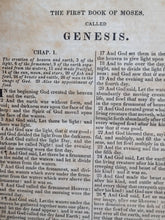 Load image into Gallery viewer, The Holy Bible, Containing the Old and New Testaments: Translated out of the Original Tongues: and with the Former Translations Diligently Compared and Revised, 1841