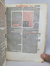 Load image into Gallery viewer, Sexti Libri Materia Cum Capitolorum Numero; Bound With; Clementinarum Materia; Bound With; Extrauagantes xx Johanis xxii; Bound With; Extrauagantes Communes, 1510/1511(?) Sammelband of Early Law Works, All Printed by Thielmann Kerver