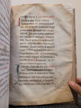 Load image into Gallery viewer, ***RESERVED*** Missal Containing Prayers for Advent and the Votive Mass, Circa 1150-1200. Likely Northern England. Substantial Gathering of a 12th Century Latin Manuscript on Vellum. With a Potential Connection to Fountains Abbey