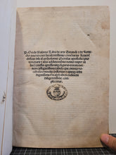 Load image into Gallery viewer, P. Ouidii Nasonis Libri de Arte Amandi &amp; de Remedio Amoris; Bound With; Amorum Libri Tres, 1516/1518. Sammelband of Ovid Texts