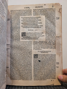 P. Ouidii Nasonis Libri de Arte Amandi & de Remedio Amoris; Bound With; Amorum Libri Tres, 1516/1518. Sammelband of Ovid Texts