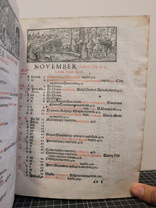 Breviarium Romanum, ex Decreto Sacrosancti Concilii Tridentini restitutum, 1574