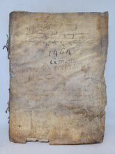 Load image into Gallery viewer, Tabularum Seu Nuptiarum Notularum, 1464. Chronological Manuscript Index, Likely France