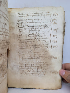 Tabularum Seu Nuptiarum Notularum, 1464. Chronological Manuscript Index, Likely France