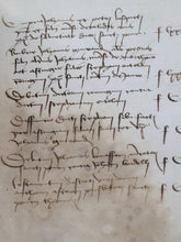 Load image into Gallery viewer, Tabularum Seu Nuptiarum Notularum, 1464. Chronological Manuscript Index, Likely France