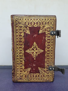 Sancti Bonaventurae de Passione Christi. Ad Matutinas, Circa 1575-1599. Near-Miniature Illuminated Manuscript Prayer Book on Parchment, Likely France