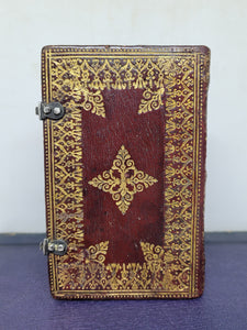 Sancti Bonaventurae de Passione Christi. Ad Matutinas, Circa 1575-1599. Near-Miniature Illuminated Manuscript Prayer Book on Parchment, Likely France