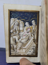 Load image into Gallery viewer, Sancti Bonaventurae de Passione Christi. Ad Matutinas, Circa 1575-1599. Near-Miniature Illuminated Manuscript Prayer Book on Parchment, Likely France