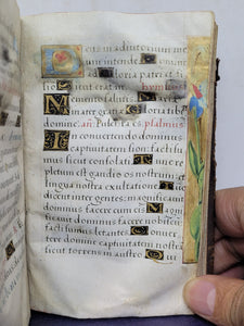 Book of Hours, Use of Poitiers, Circa 1500-1525. Illuminated Manuscript on Vellum from France