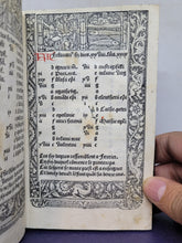 Load image into Gallery viewer, Horae Beate Marie Virginis. Book of Hours, Use of Rome, Circa 1508