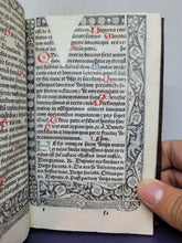 Load image into Gallery viewer, Horae Beate Marie Virginis. Book of Hours, Use of Rome, Circa 1508