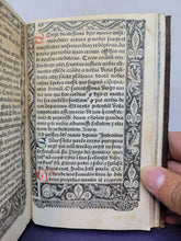 Load image into Gallery viewer, Horae Beate Marie Virginis. Book of Hours, Use of Rome, Circa 1508