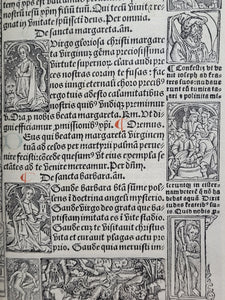 Book of Hours, Use of Rome, Circa 1510. A Rare Copy on Paper, With Large and Untrimmed Margins