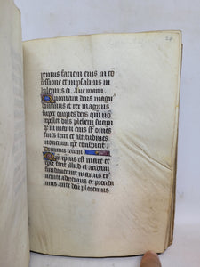 Book of Hours, Use of Rouen, Circa 1450. Illuminated Manuscript on Vellum from France