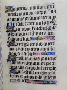 Book of Hours, Use of Rouen, Circa 1450. Illuminated Manuscript on Vellum from France