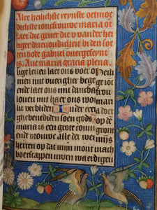 Book of Hours. Use of Rome, Circa 1460-1470. Flemish Use and written in Dutch. Illuminated Manuscript on Vellum from the Northern Low Countries