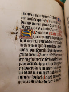 Book of Hours. Use of Rome, Circa 1460-1470. Flemish Use and written in Dutch. Illuminated Manuscript on Vellum from the Northern Low Countries