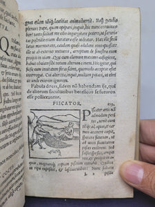 Fabulae Aesopi Iam Denvo Multo Emeendatius quam antea aeditae. Autore Ioachimo Camerario Pabergensi, 1557