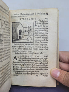 Fabulae Aesopi Iam Denvo Multo Emeendatius quam antea aeditae. Autore Ioachimo Camerario Pabergensi, 1557